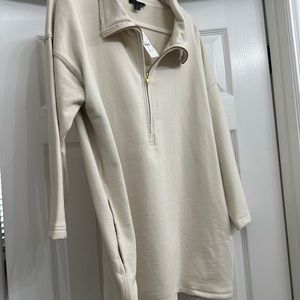 LAST PRICE DROP before donating.  J Crew half zipped Tunic